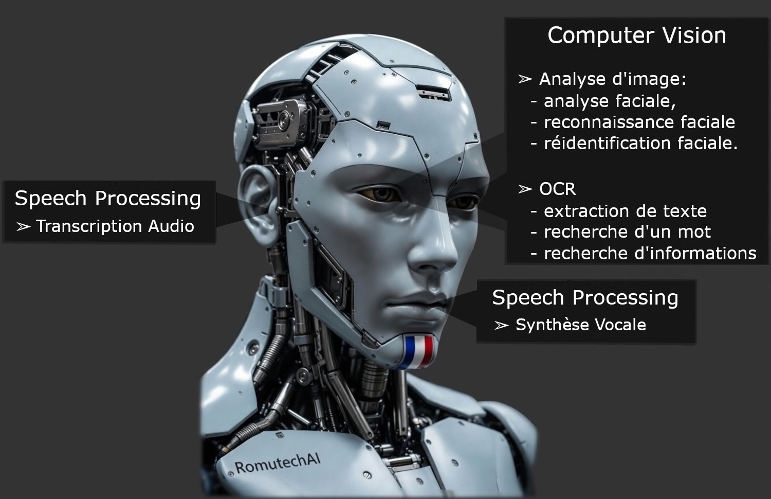 RomutechAI - Computer Vision et Speech Processing
